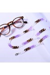 Couleur Acrylique Lunettes De Soleil Lunettes Chaîne pour Femmes Sangle Accrocher Spectacle Cordon Titulaire Lanières Été