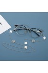 SOREZE Chaîne de Lunettes pour Femmes chaîne de Coquille de Fleur pour Lunettes Masque chaîne Longe Lunettes de Soleil Access