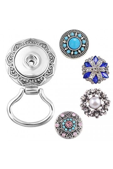 Hifot Porte Lunettes Magnétique Broche femme, lunettes de lecture, de soleil et de sécurité Support