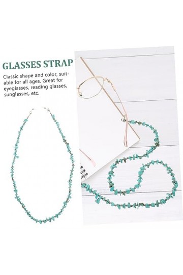 DECHOUS Cordon De Lunettes Sangle De Lunettes Chaîne De Lunettes De Soleil Lanière De Lunettes Collier Chaîne De Lunettes Por