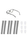 TOYMIS 3 Paires Coussin Lunettes Oreille, Poignée dOreille pour Lunettes Anti-Dérapant Confortable Retenue de Manchon pour E
