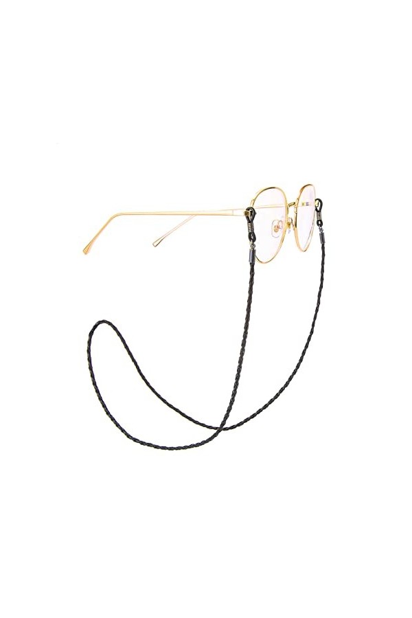 ZORZA Chaînes de Lunettes de Longe for Femmes Simples tressées Cordon de Cou torsadé chaînes de Porte-Lunettes élégantes