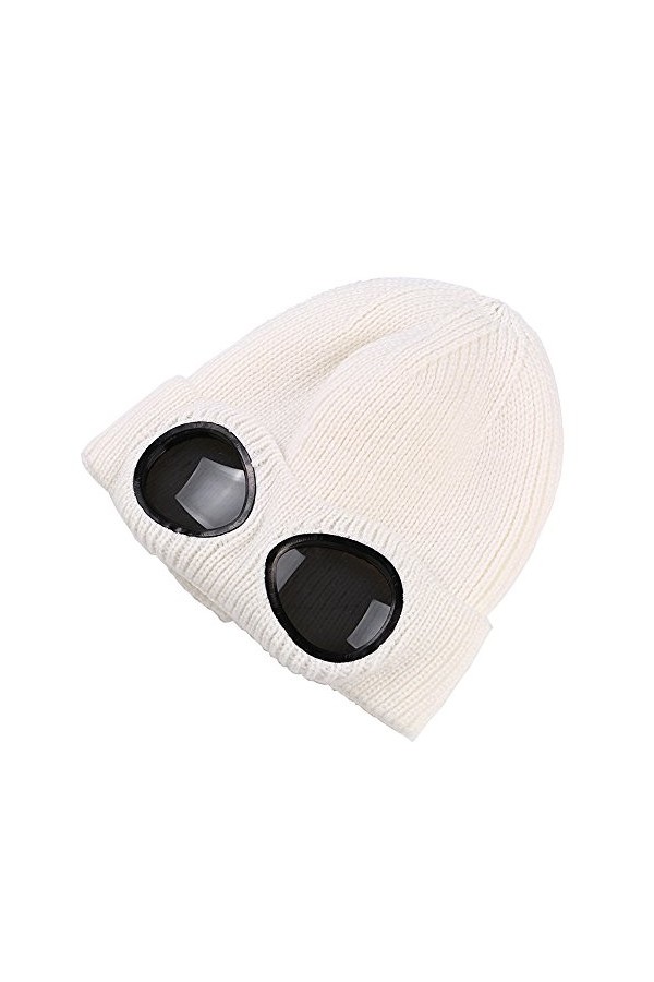MansWill Bonnet Tricoté Unisexe, Chapeau dhiver Chaud élégant Casquettes de Sport dautomne Bonnet Protecteur Indoor Outdoor