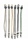 SUUM - Pack 6 Unités de Cordes avec Tenseur | Cordon pour Lunettes | Chaîne pour Lunettes de Lecture | Rallonge de Masque - S