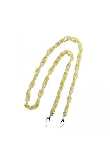 OMNIOF Longe de Lunettes Sangle de Lunettes for Femmes Acrylique Vintage Anti-dérapant Masque chaînes élégant Lunettes retenu