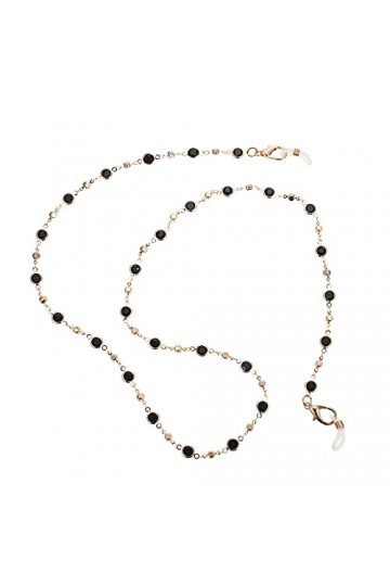 EXCEART Rallonge Doreille 1Pc Perlé Lunettes Chaîne Strass Lunettes de Soleil Lunettes Sangle Titulaire Lecture Lunettes Tit