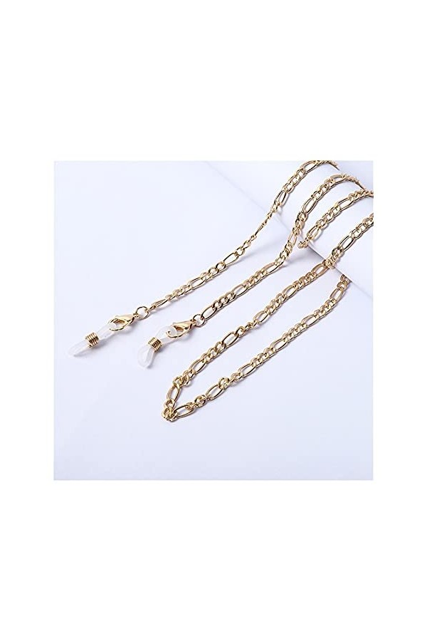 GBPOY Chaîne de Lunettes Lunettes de Mode chaînes Femmes Lunettes de Soleil Lunettes de Soleil Lunettes de Cordon de Cordon c