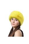 Lifup Femme Chapka en Fausse Fourrure, Toque de Style Russe, Casquette Hiver Léopard 3