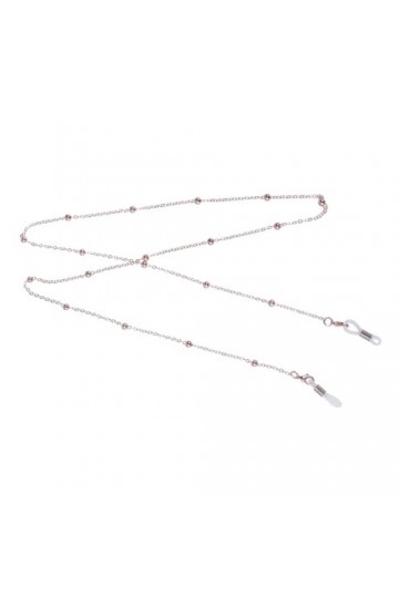 GLEAVI 2 Pièces Chaîne Porte-Lunettes Sangle Perle Chaîne De Lunettes Lunettes De Retenue Chaîne De Lunettes De Soleil Chaîne