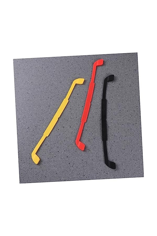 Garneck 3 Pièces Silicone Lunettes Sangles Lunettes Cordon Lunettes De Soleil Chaîne Antidérapant Lunettes Corde Lunettes De 