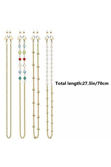HAOBIN Morceaux ChaîNe Lunettes Femmes ChaîNe Pour Lunettes ChaîNes De Lunettes De Soleil Lunettes Cordon 8 PièCes Anneaux An