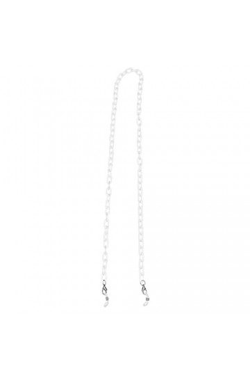 Amosfun Chaînes de lunettes élégantes - Mode - Anti-perte - Pour lunettes de soleil - Transparentes