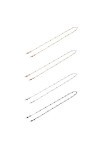 EXCEART Espejuelos Para Mujer Lunettes De Soleil Femme De Soleil 4Pcs Porte- de Chaînes de Porte-Lunettes Sangles Cordons Cor