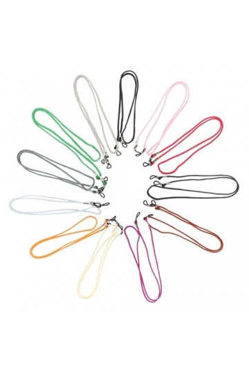 NIYANGLE Lanière Perlée 12 Pièces Colliers Pour Femmes Femmes Lunettes De Soleil Chaîne De Lunettes Pour Femmes Suspendus Cou