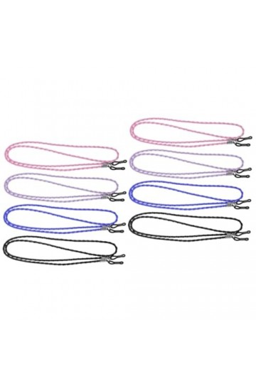 DOITOOL 8 Pièces Sangle De Lunettes En Cuir Porte-Lunettes Porte-Lunettes Sangles Cordon Sangle De Lunettes Chaînes De Lunett