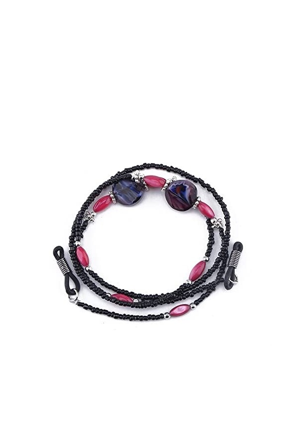 ZORZA Chaînes de Lunettes de Longe for Femmes Accessoire perlé Vintage Cordon de Lunettes élégant Anti-Perte