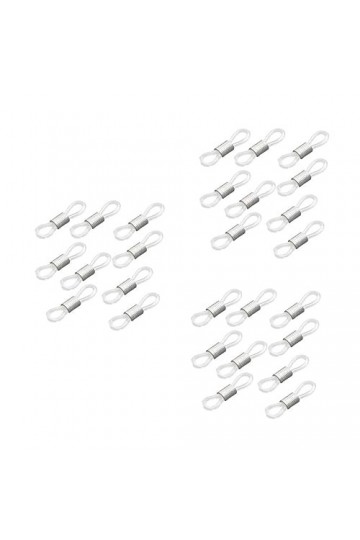 OSALADI 75 Pièces Extrémités De Support De Lunettes Extrémités De Cordon De Lunettes Extrémités De Sangle De Lunettes Extrémi