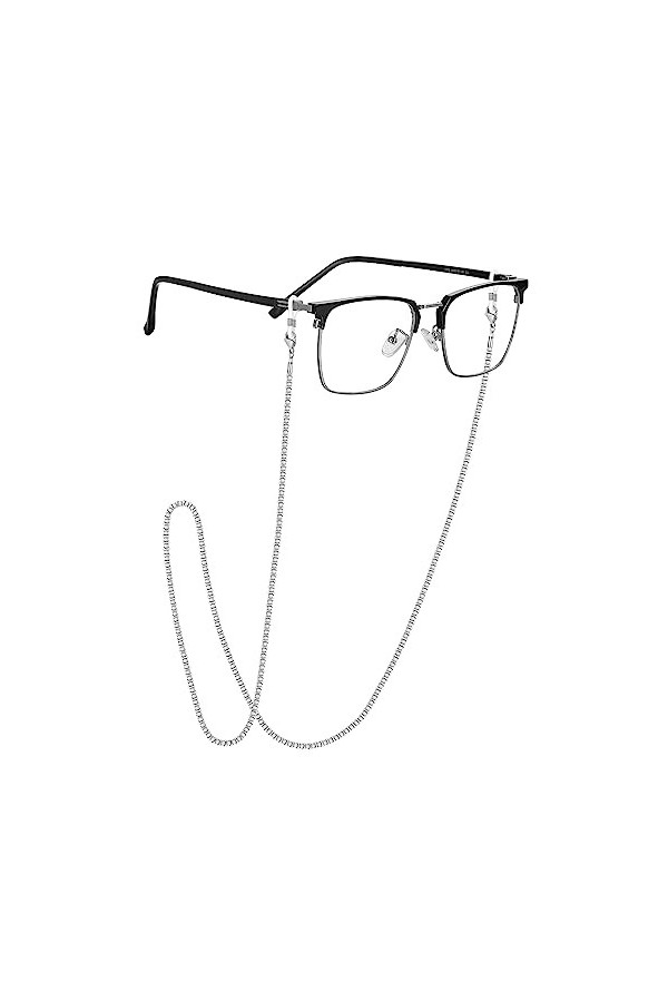 EPIRORA Chaîne de lunettes pour homme et femme – Sangle de lunettes de soleil – Cordon vénitien anti-perte pour lunettes, 1 p