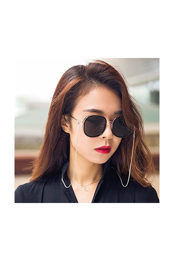 EPIRORA Chaîne de lunettes pour homme et femme – Sangle de lunettes de soleil – Cordon vénitien anti-perte pour lunettes, 1 p