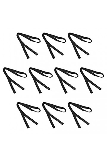 sourcing map Lunettes Support Sangle Cordon, 10Pcs 24" Lunettes Soleil Ficelle Sangle Autour Cou Lunettes Chaîne Chapeau Sang