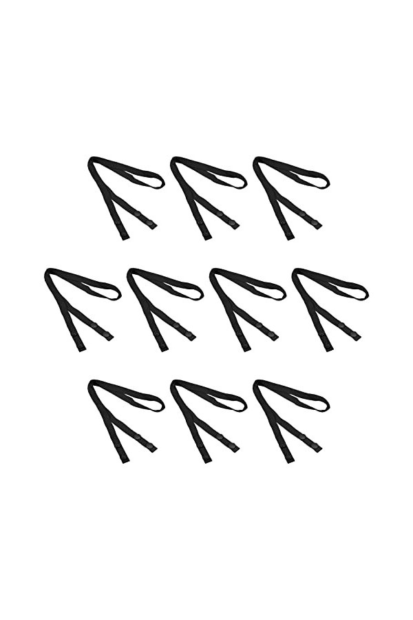 sourcing map Lunettes Support Sangle Cordon, 10Pcs 24" Lunettes Soleil Ficelle Sangle Autour Cou Lunettes Chaîne Chapeau Sang