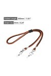 sourcing map Lunettes Support Sangle Cordon, 4Pcs 12" Lunettes Soleil Ficelle Sangle Autour Cou Lunettes Chaîne Chapeau Sangl