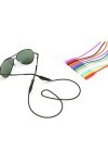 Amorar Universel Chaîne de Lunettes Élasticité de Silicone Porte-Lunettes&nbsp;Cordons à Lunettes Lanière de Lunettes de Soleil Sa