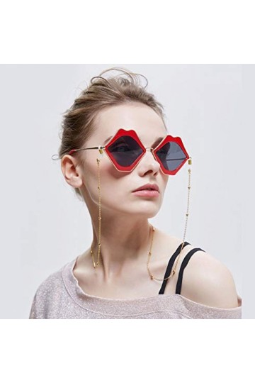 EXCEART 3 Pcs Lunettes Perlées Chaîne Cordons Lunettes de Soleil Sangle Titulaire Mode Lunettes Retenue pour Femmes Or Argent