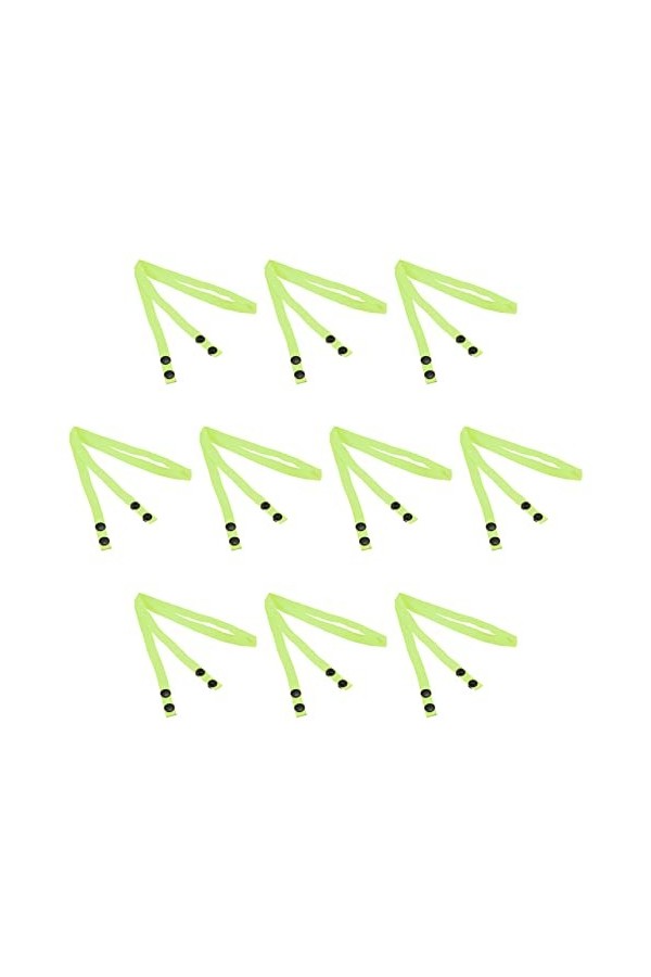 sourcing map Lunettes Support Sangle Cordon, 10Pcs 24" Lunettes Soleil Ficelle Sangle Autour Cou Lunettes Chaîne Chapeau Sang