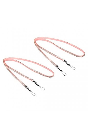 sourcing map Lunettes Support Sangle Cordon, 2Pcs 28" Lunettes Soleil Ficelle Sangle Autour Cou Lunettes Chaîne Chapeau Sangl