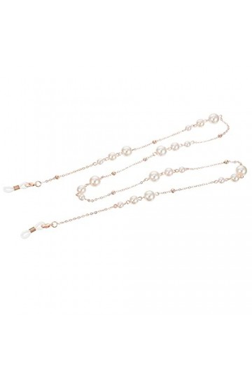 SOIMISS 1 Pc Chaîne De Lunettes Chaîne De Support De Couverture De Visage Cordon Porte-lunettes Bracelet De Lunettes En Perle