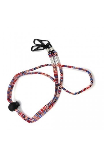 QQLADY Pratique lunettes de soleil lunettes de soleil coton cou chaîne cordon sangle de retenue lunettes lanière titulaire et