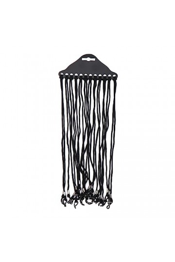 Yardwe 1 48 Pièces Cordon De Lunettes Lunettes Sangle Élastique Lunettes Support De Sangle De Cou Lunettes De Soleil Corde De