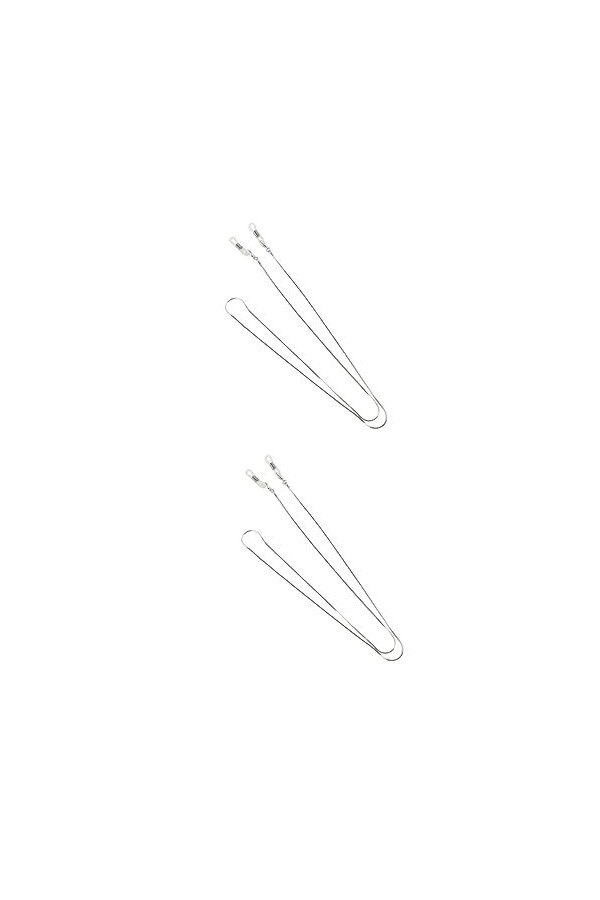 Amosfun 2 Pièces Chaîne De Lunettes De Soleil Chaîne De Lunettes De Soleil Chaîne Anti-Neige Chaînes À Neige Chaîne De Lunett