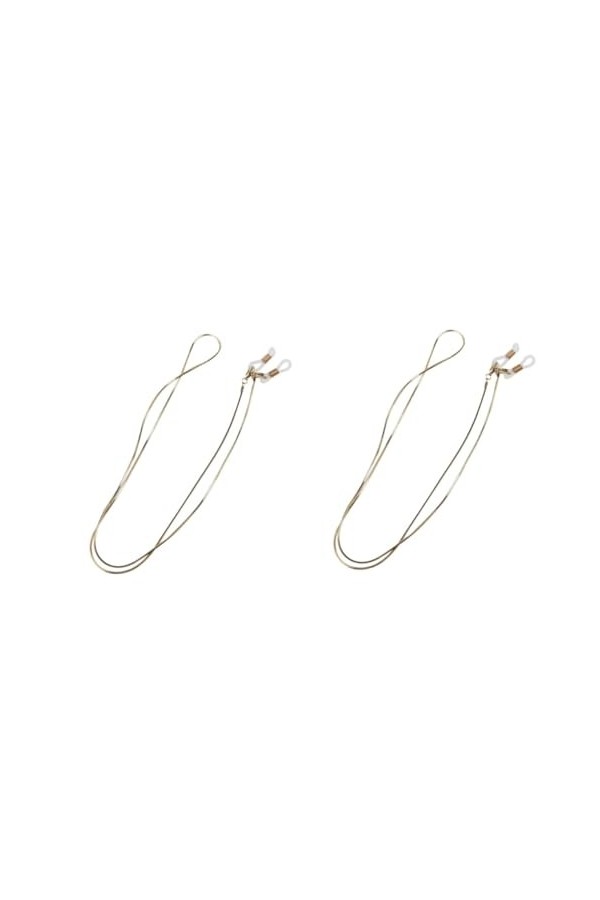 Amosfun 2 Pièces Chaîne De Lunettes De Soleil Chaîne De Lunettes De Soleil Chaîne Anti-Neige Chaînes À Neige Chaîne De Lunett