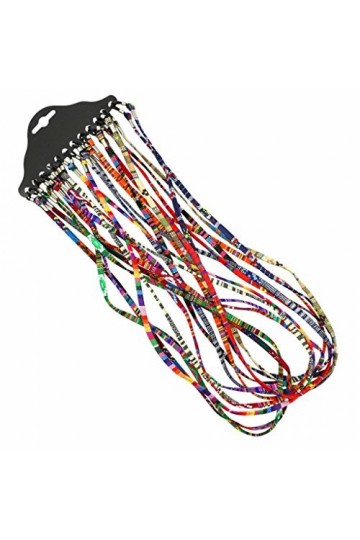 MagiDeal 12pcs Chaîne et Cordon à Lunettes Sangle en Coton Antidérapent