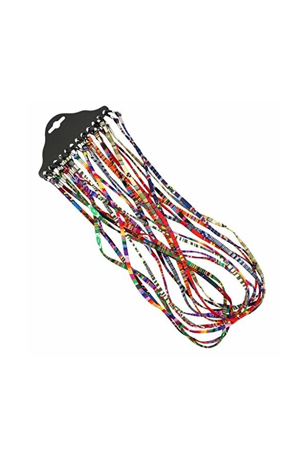 MagiDeal 12pcs Chaîne et Cordon à Lunettes Sangle en Coton Antidérapent