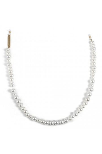 EVSER Chaînes Lunettes Longe for Femmes Simple Métal Perlé Masque Chaînes Élégant Lunettes Cordon