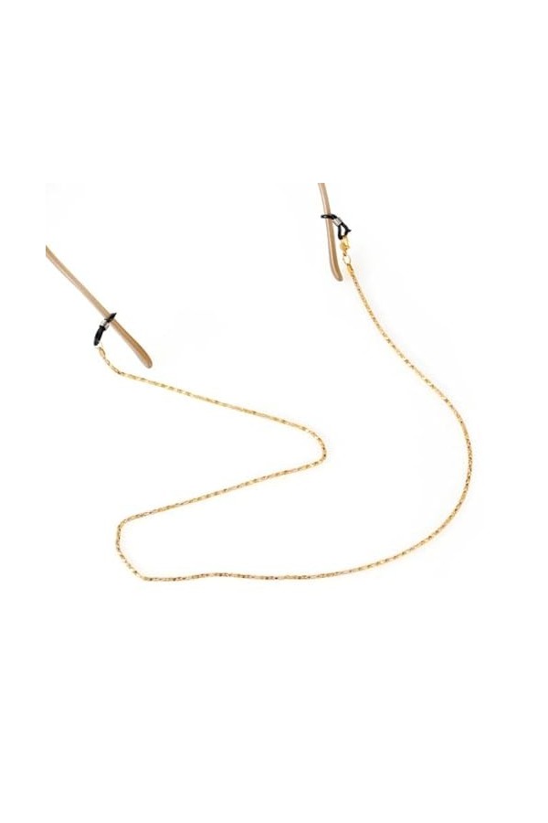 1PC mode Chic femmes or argent lunettes de soleil chaînes lecture lunettes perlées chaîne lunettes cordon lanière lunettes co