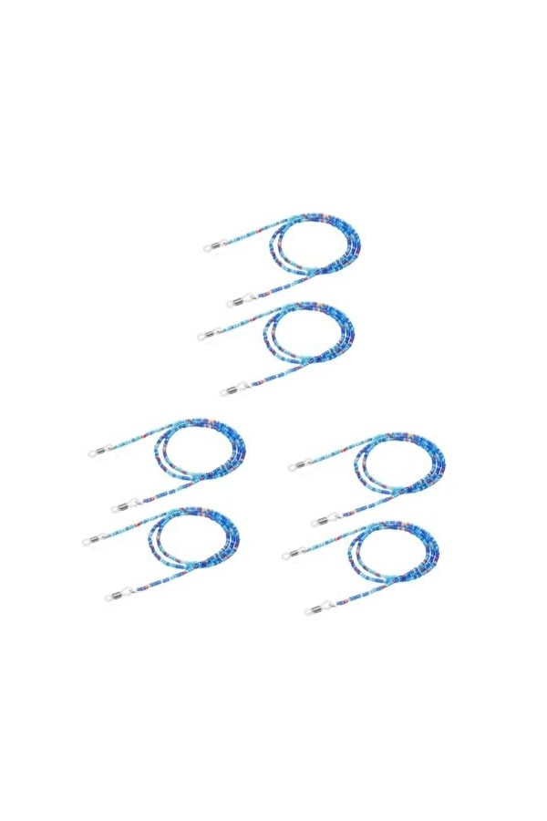 Healifty 2 Pièces Porte-Lunettes Sangle Chaîne De Lunettes Lunettes Cordon Lunettes Sangle De Retenue Lunettes Sangle De Sécu