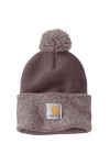 Carhartt Bonnet dhiver avec logo et pompon, Skystone, taille unique