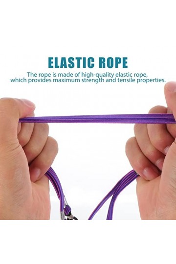 EXCEART 4 Pièces Cordon Dexercice Élastique Sangle De Protection Des Oreilles Verres Cordes Chaînes Corde Sangle De Chaîne D