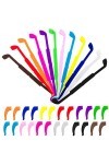 CKANDAY 12 Pack Anti Slip Enfants/Adulte Lunettes Sangles avec 12 paires Crochets Oreille, Porte-Verre De Sécurité Lunettes P