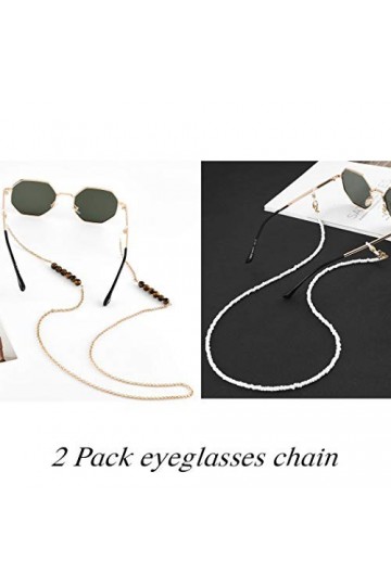Bohend Boho Chaîne de lunettes de soleil Or bohémien Femmes Chaîne de lunettes Perle Accessoires pour lunettes Pour Lunettes 