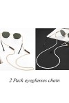 Bohend Boho Chaîne de lunettes de soleil Or bohémien Femmes Chaîne de lunettes Perle Accessoires pour lunettes Pour Lunettes 