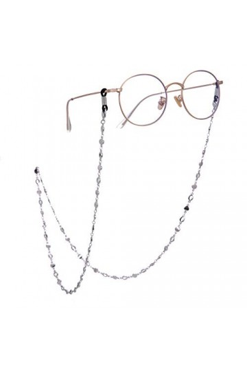 TEAMER Support de sangles de lunettes de lecture, chaîne de lunettes de cercle élégant et cordons de longes pour femmes
