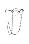 EPIRORA Chaîne de lunettes pour homme et femme - Sangle de lunettes de soleil - Cordon à maillons en losange - Cordon anti-pe