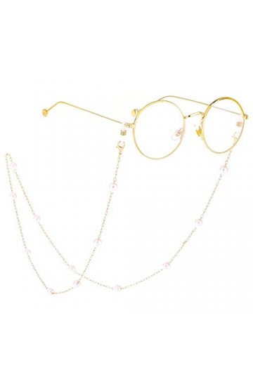 KEMUDO Cordon de lunettes de chaînes for femmes élégant cordon de lunettes de retenue de lunettes