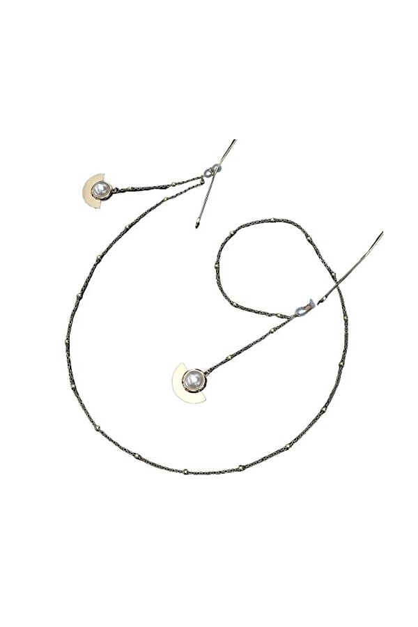 KEMUDO Chaînes de lunettes sangle de lunettes for femmes pendentif en métal lunettes retenue mode lunettes cordon