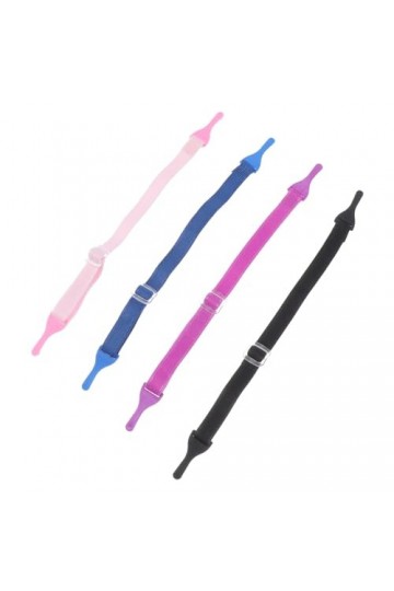 Baluue 4 Pièces Cordon De Lunettes Pour Enfants Treteaux Reglables Porte-lunettes Chaînes De Lunettes Corde De Lanières De Lu